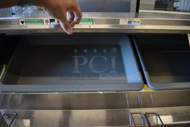 Randell DPM102L Stainless Steel Commercial Prep Table on Commercial Casters. 115 Volts, 1 Phase. 102x34x51. Tested and Powers On But Does Not Get Cold - Image 5 of 12