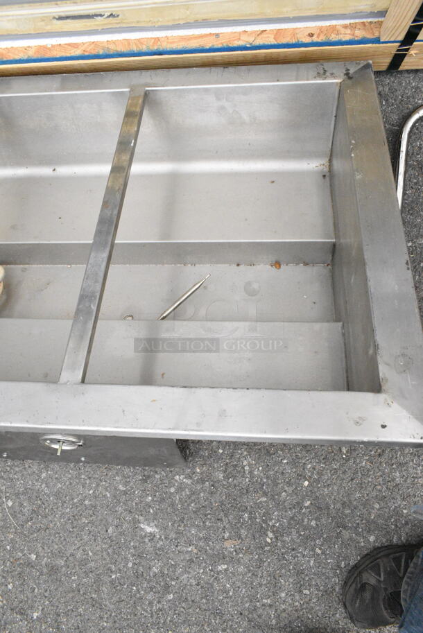 Stainless Steel Commercial Drop In Steam Table.  - Image 3 of 9