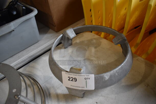 Metal Commercial Mixing Bowl Stand. 13x13x5 - Image 2 of 2