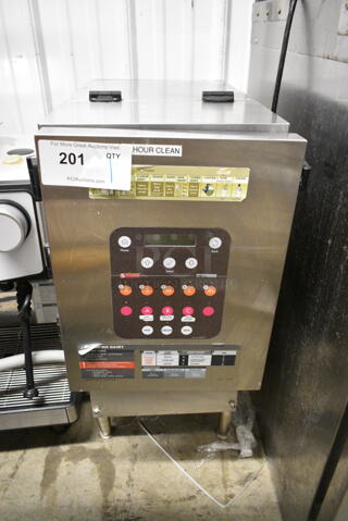 Silver King SKBD3LS Stainless Steel Commercial Countertop Cream Dispenser. 115 Volts, 1 Phase. Tested and Powers On But Does Not Get Cold