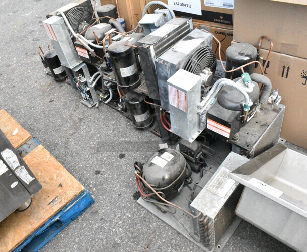 10 Various Commercial Compressors Including Copeland ASE24C3E-IAA-103, Copeland MAFHCA036-IAA-044. 10 Times Your Bid!  - Image 1 of 12