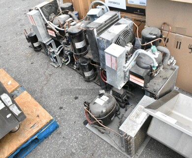 10 Various Commercial Compressors Including Copeland ASE24C3E-IAA-103, Copeland MAFHCA036-IAA-044. 10 Times Your Bid! 