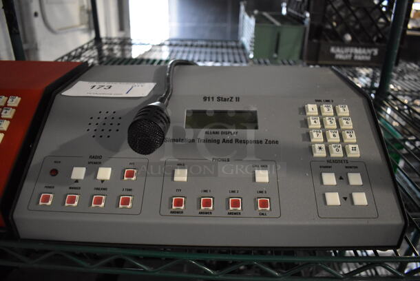 911 StarZ II Metal Countertop Simulation Training and Response Zone Console