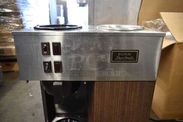 Bunn VPR Stainless Steel Commercial Countertop 2 Burner Coffee Machine. 120 Volts, 1 Phase.  - Image 2 of 6