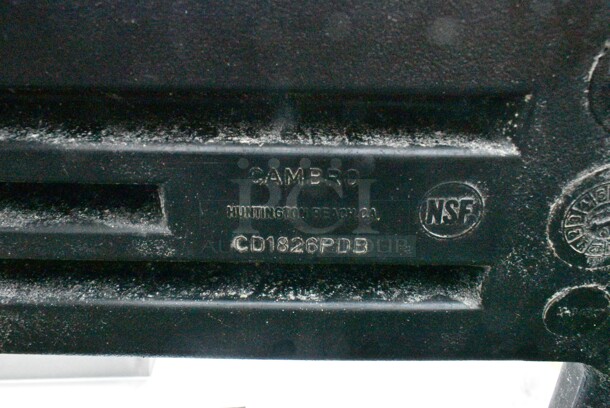 2 Cambro CD1826PDB Black Poly Dolly on Commercial Casters. 2 Times Your Bid! - Image 5 of 5