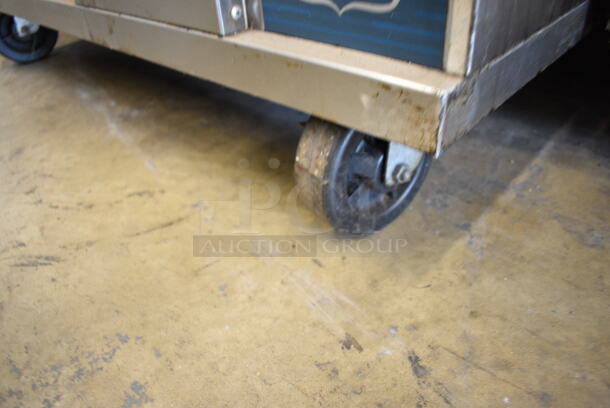 2 Duke PFB-2 Stainless Steel Commercial Electric Powered Proofer w/ View Through Doors and Thermostatic Controls on Commercial Casters. 120 Volts, 1 Phase. 38x38x76. 2 Times Your Bid! - Image 9 of 9