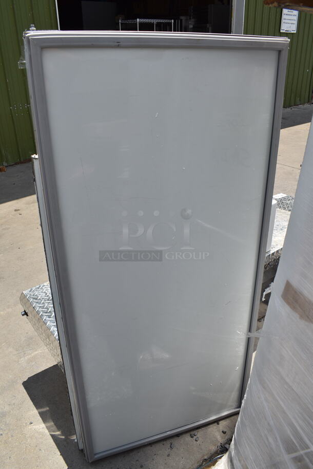 2 BRAND NEW SCRATCH AND DENT! Stainless Steel Door and Lid. 2 Times Your Bid! - Image 5 of 5