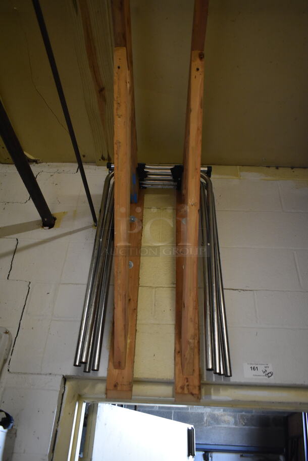 ALL ONE MONEY! Lot of Serving Tray Stands. BUYER MUST REMOVE. (hallway) - Image 2 of 4