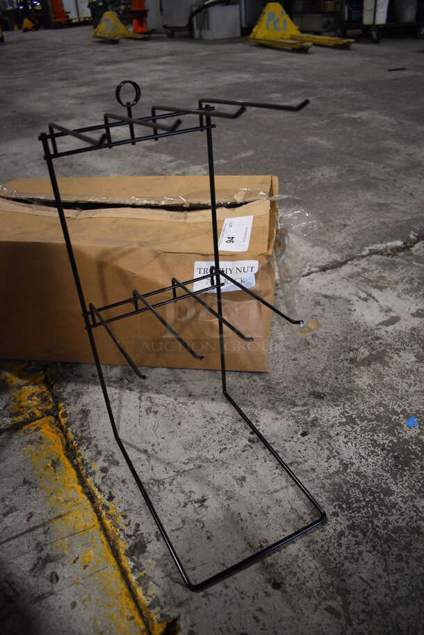 BRAND NEW IN BOX! Black Metal Countertop Rack. 8x12x22 - Image 3 of 5