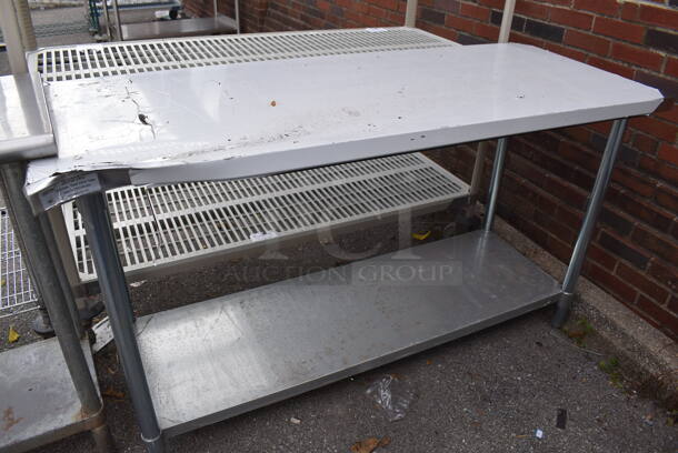 Mix Rite MRTW-2460 Stainless Steel Table w/ Under Shelf. 60x24x34 - Image 2 of 6