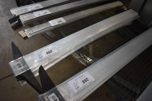 12 BRAND NEW! Alvin P36 Poly T Squares. 39x12. 12 Times Your Bid!