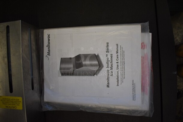 2014 Manitowoc Model ID0522A-161XD Stainless Steel Ice Maker w/ Manitowoc Model IAuCS-161 Automatic Cleaning System. 115 Volts, 1 Phase. 22x24.5x21.5. - Image 3 of 7