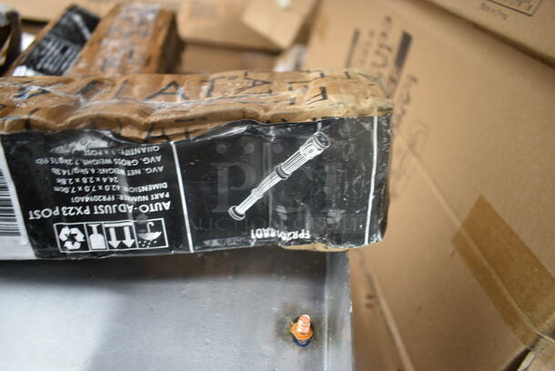 5 BRAND NEW SCRATCH AND DENT! Items Including Flat PX23 Post, Metal Countertop Table Numbers. 5 Times Your Bid! May Be Missing Pieces.  - Image 5 of 9
