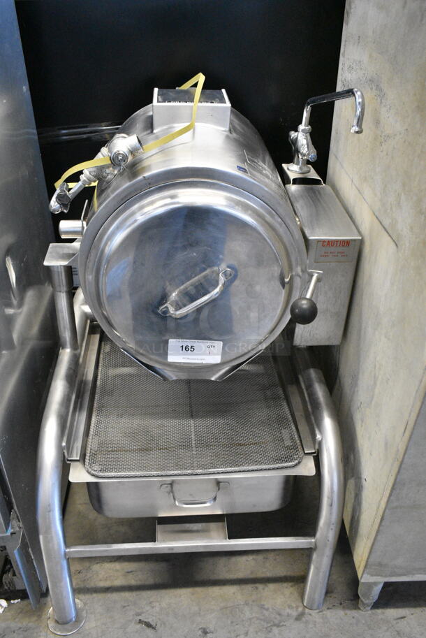 Legion EKF-5/TFH Stainless Steel Commercial Electric Powered 5 Gallon Steam Kettle. 208 Volts, 3 Phase. - Image 5 of 6