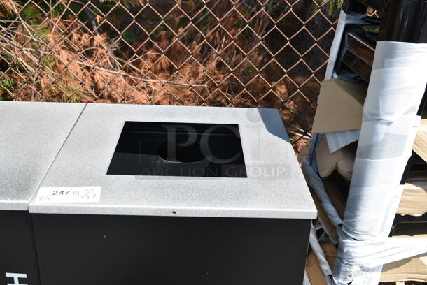 2 BRAND NEW SCRATCH AND DENT! Trash Can Shells. 2 Times Your Bid!  - Image 4 of 7
