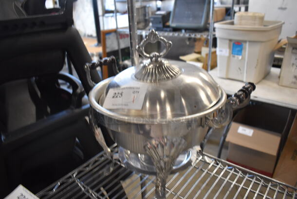 Metal Chafing Dish w/ Lid. 17x13x15 - Image 2 of 3