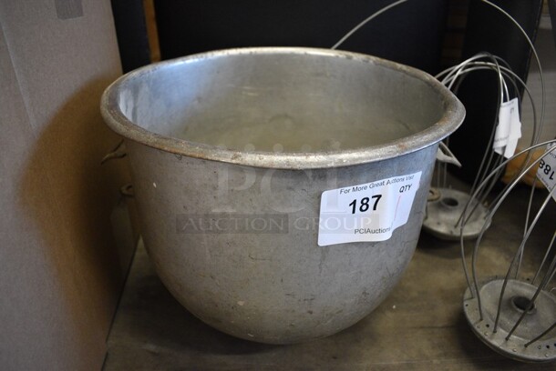 20 QT Metal Commercial Mixing Bowl. 15x14x12. - Image 1 of 5