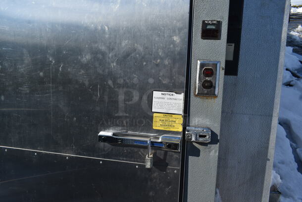 2 Walk In Boxes That Make One 14'x7' Norlake Combo SELF CONTAINED Walk In Box w/  Kolpak PC069T3 208/230 Volt, 1 Phase Compressor. 2 Times Your Bid! Information Provided By The Consignor But Not Verified By PCI Auctions. Picture of the Unit Before Removal Is Included In the Listing. - Image 5 of 9