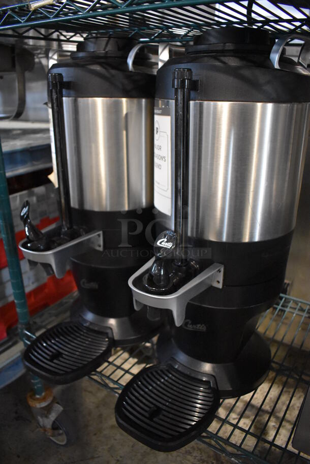 2 Curtis TXSG1501S600 Stainless Steel Coffee Urn Dispenser. 9x14x23. 2 Times Your Bid! - Image 3 of 5