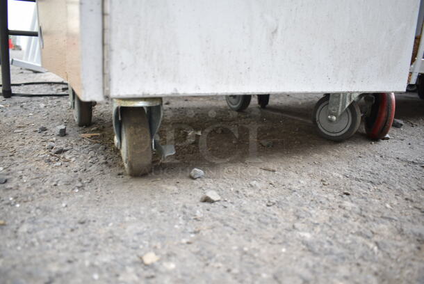 Stainless Steel Commercial Portable Sink on Commercial Casters. - Image 2 of 8
