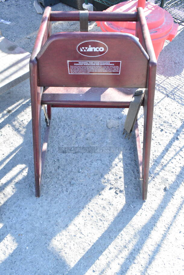 5 Various Items Including Chef Master Lettuce Spinner, High Chair and 3 Stanchions. 5 Times Your Bid!  - Image 5 of 7