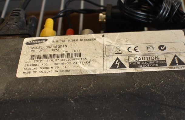 Samsung Model SDE-5001N Digital Video Recorder. 14x12x2 - Image 4 of 4