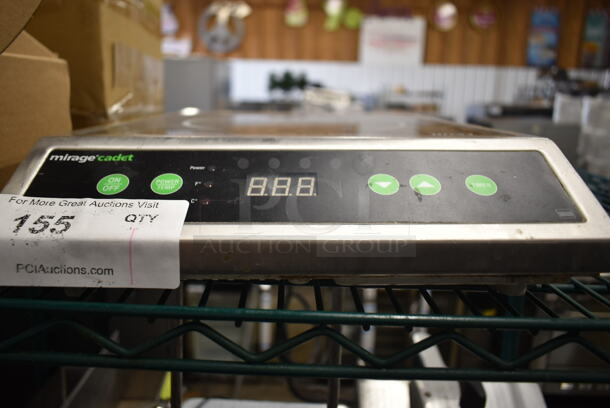 Vollrath 59300 Stainless Steel Commercial Countertop Electric Powered Single Burner Induction Range. 120 Volts, 1 Phase.  - Image 2 of 4