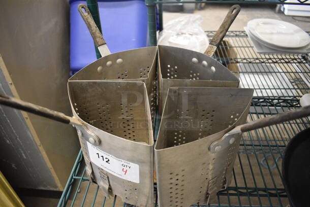4 Metal Baskets. 9x6x11. 4 Times Your Bid! - Image 2 of 4