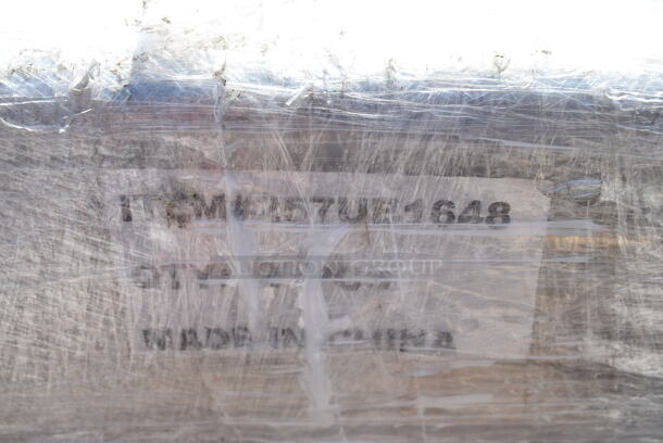 BRAND NEW SCRATCH AND DENT! Lavex 16" x 48" Heavy-Duty Steel U-Boat Utility Cart - 2000 lb. Capacity. May Be Missing Pieces. - Image 2 of 2