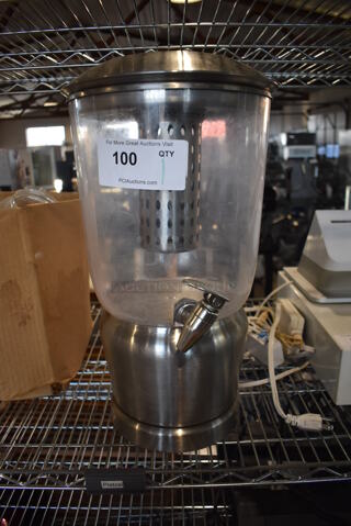 Metal Countertop Beverage Holder Dispenser. 12x14x19