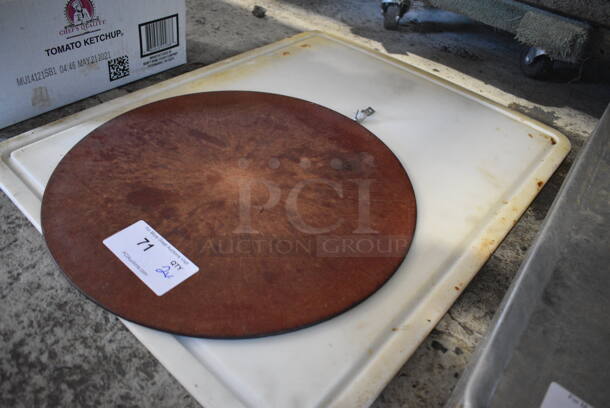 2 Various Cutting Boards. 28.5x23x0.5, 18x18x0.5. 2 Times Your Bid! - Image 2 of 2