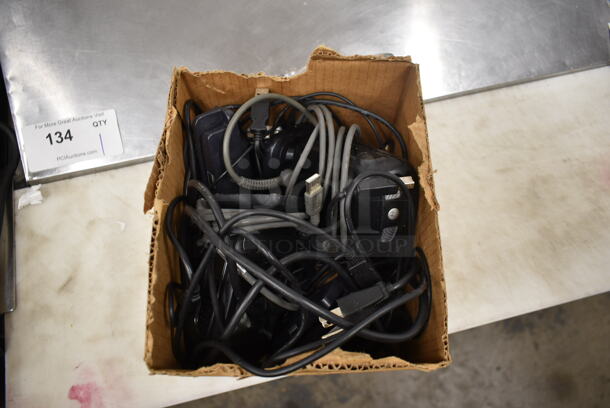 ALL ONE MONEY! Lot of Various Items Including Barcode Scanners and Cords - Image 2 of 6