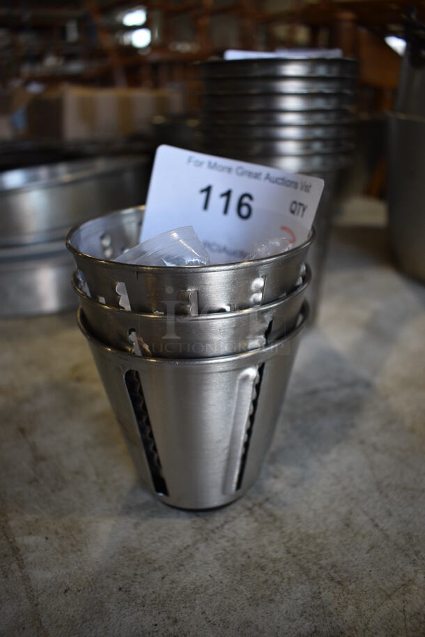 3 Stainless Steel Blades. 4x4x4. 3 Times Your Bid! - Image 2 of 3