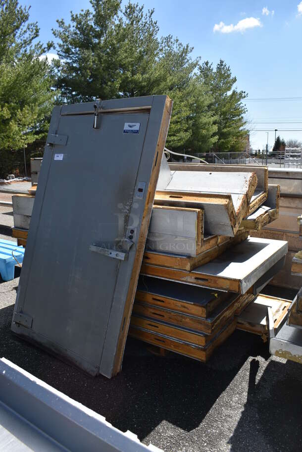 9'x8'x7' Vollrath Walk In Cooler Box w/ Tecumseh Model AJ801ET-418-P2 Compressor and Model AE26-92 B Condenser. 208/230 Volts, 1 Phase. - Image 2 of 8