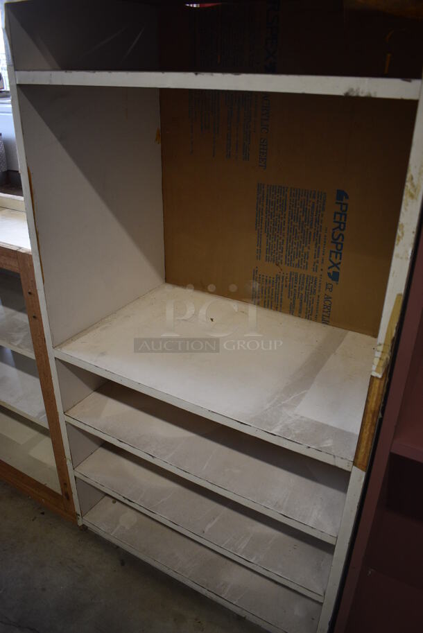 Wooden Book Shelf. 26.5x16x49 - Image 3 of 4