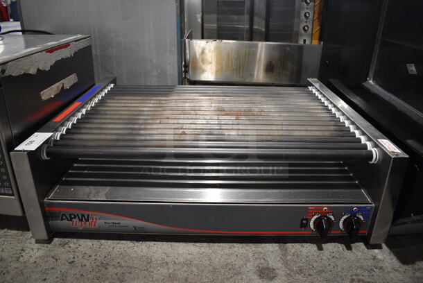 APW Wyott Model HRS-75 5T Stainless Steel Commercial Countertop Hot Dog Roller. 208/240 Volts, 1 Phase. 36x29.5x11 - Image 1 of 6