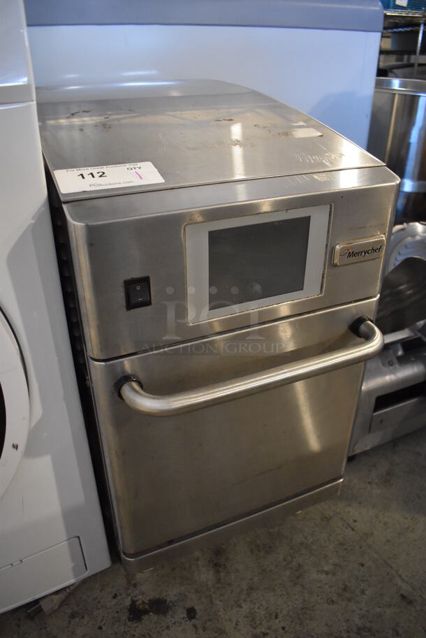 2015 Merrychef eikon e2 Stainless Steel Commercial Countertop Electric Powered Slim Line Rapid Cook Oven. 208/240 Volts, 1 Phase. 15x30x27 - Image 4 of 8