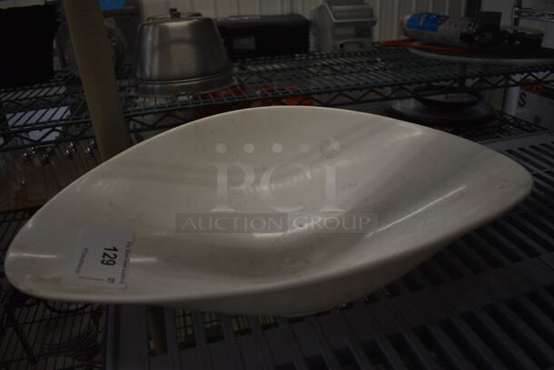 White Poly Bowl for Scale. 20.5x13x5 - Image 2 of 3