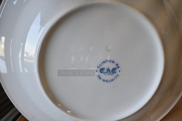 4 BRAND NEW! White Ceramic Pasta Plates. 10.5x10.5x1.5. 4 Times Your Bid! - Image 3 of 3