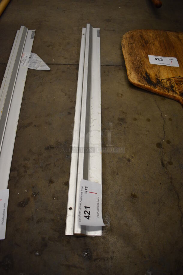 Metal Check Order Holding Rod. 30x1x3.5 - Image 2 of 2