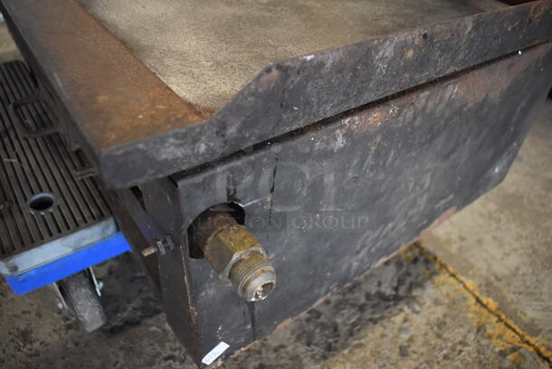 Metal Commercial Countertop Gas Powered Flat Top Griddle. 40.5x20x12 - Image 5 of 5