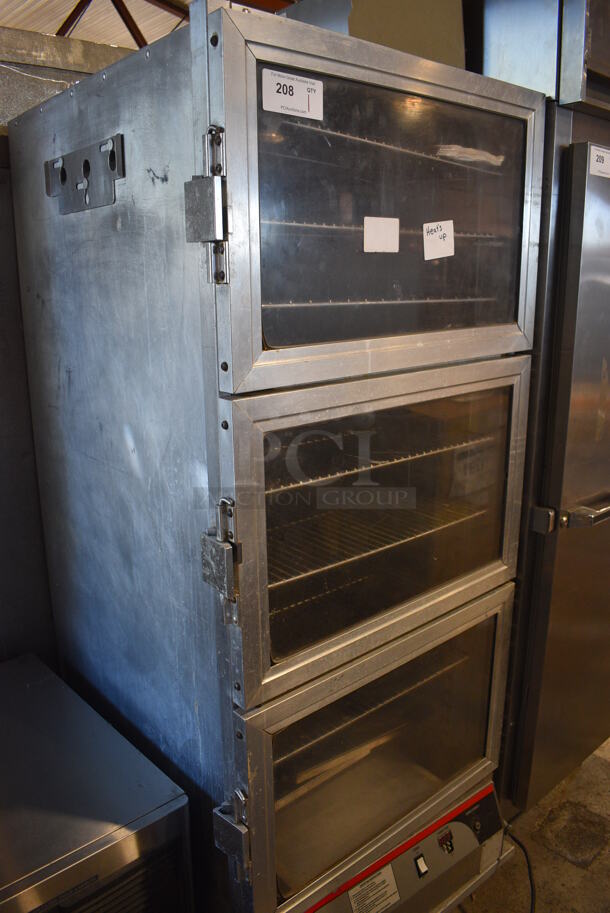 Bevles Stainless Steel Commercial Heated Holding Cabinet on Commercial Casters. 120 Volts, 1 Phase. 29x37x71.5. Tested and Powers On But Does Not Get Warm - Image 3 of 9