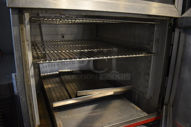 Bevles Stainless Steel Commercial Heated Holding Cabinet on Commercial Casters. 120 Volts, 1 Phase. 29x37x71.5. Tested and Powers On But Does Not Get Warm - Image 6 of 9