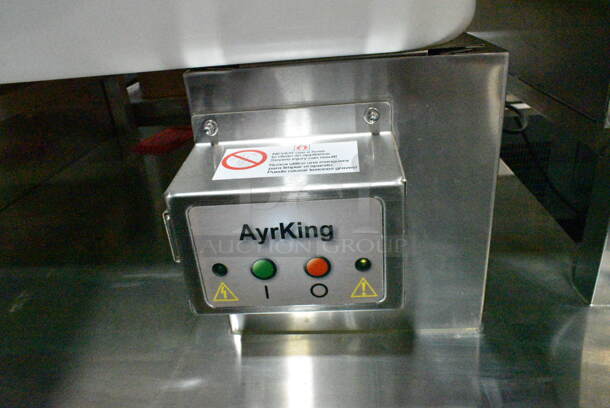 BRAND NEW! Ayr King BBS-U Stainless Steel Commercial Floor Style Breader/Blender/Sifter. Stock Picture Used - See Pictures. 115/230 Volts, 1 Phase.  - Image 4 of 12