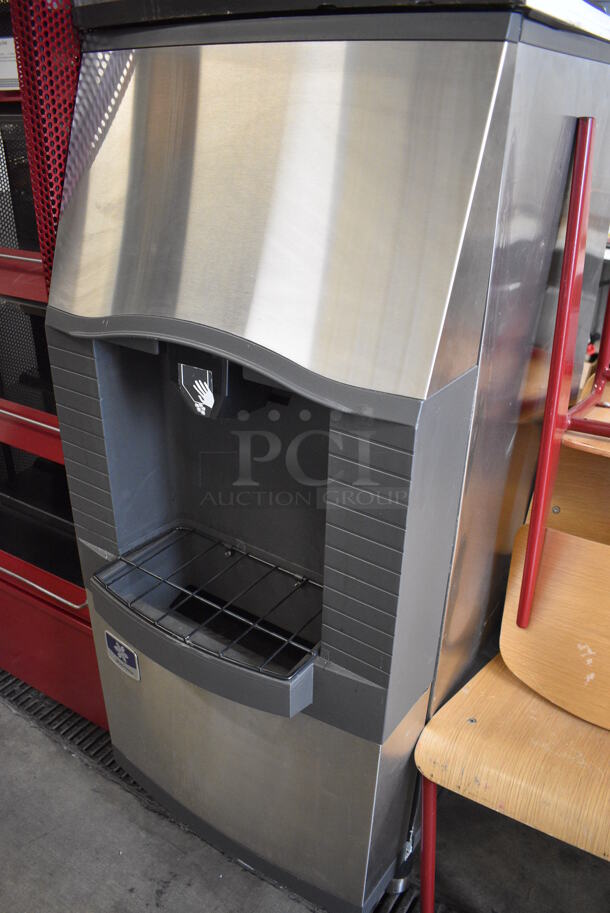 Manitowoc Model ID0522A-161D Stainless Steel Commercial Ice Machine Head on Commercial Hotel Dispenser Bin. 115 Volts, 1 Phase. 22x31x75.5 - Image 5 of 6