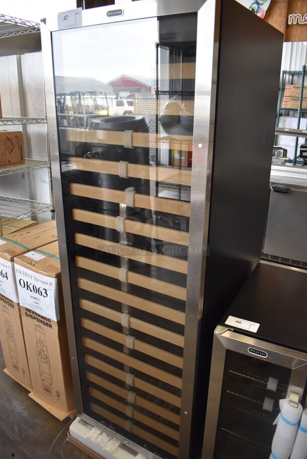 BRAND NEW! Whynter Metal Single Door Reach In Wine Chiller Merchandiser. 23x27x68. Tested and Working! - Image 2 of 7