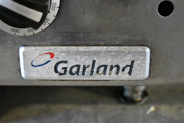 Garland Stainless Steel Commercial Natural Gas Powered Flat Top Griddle.  - Image 2 of 7