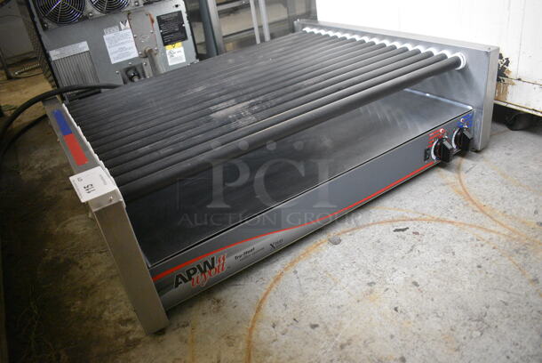 APW Wyott Model HRS-75 5T Stainless Steel Commercial Countertop Hot Dog Roller. 208/240 Volts, 1 Phase. 36x30x11 - Image 2 of 7