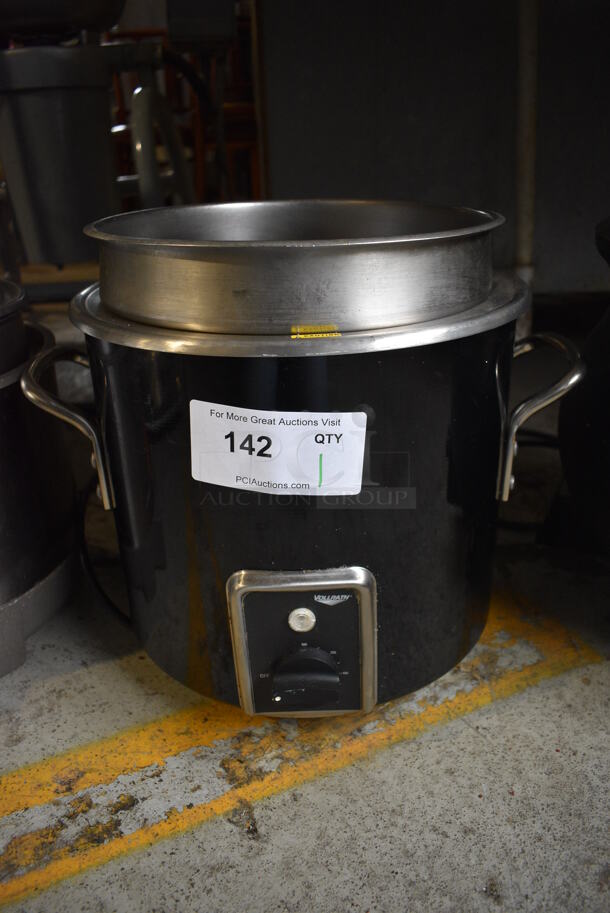 Vollrath Model 7217260 Stainless Steel Commercial Countertop Soup Kettle Food Warmer w/ Drop In. 120 Volts, 1 Phase. 17x13x14. Tested and Working!