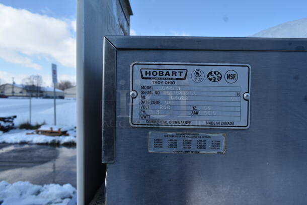 Hobart C44AW Stainless Steel Commercial Conveyor Dishwasher. 208 Volts, 3 Phase.  - Image 9 of 10